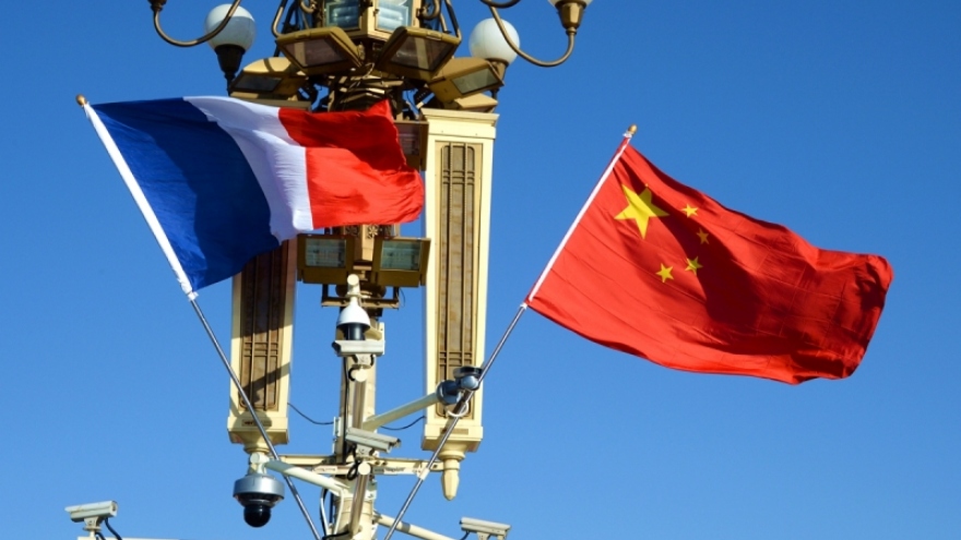 Trung Quốc và Pháp cam kết tăng cường hợp tác kinh tế, tài chính